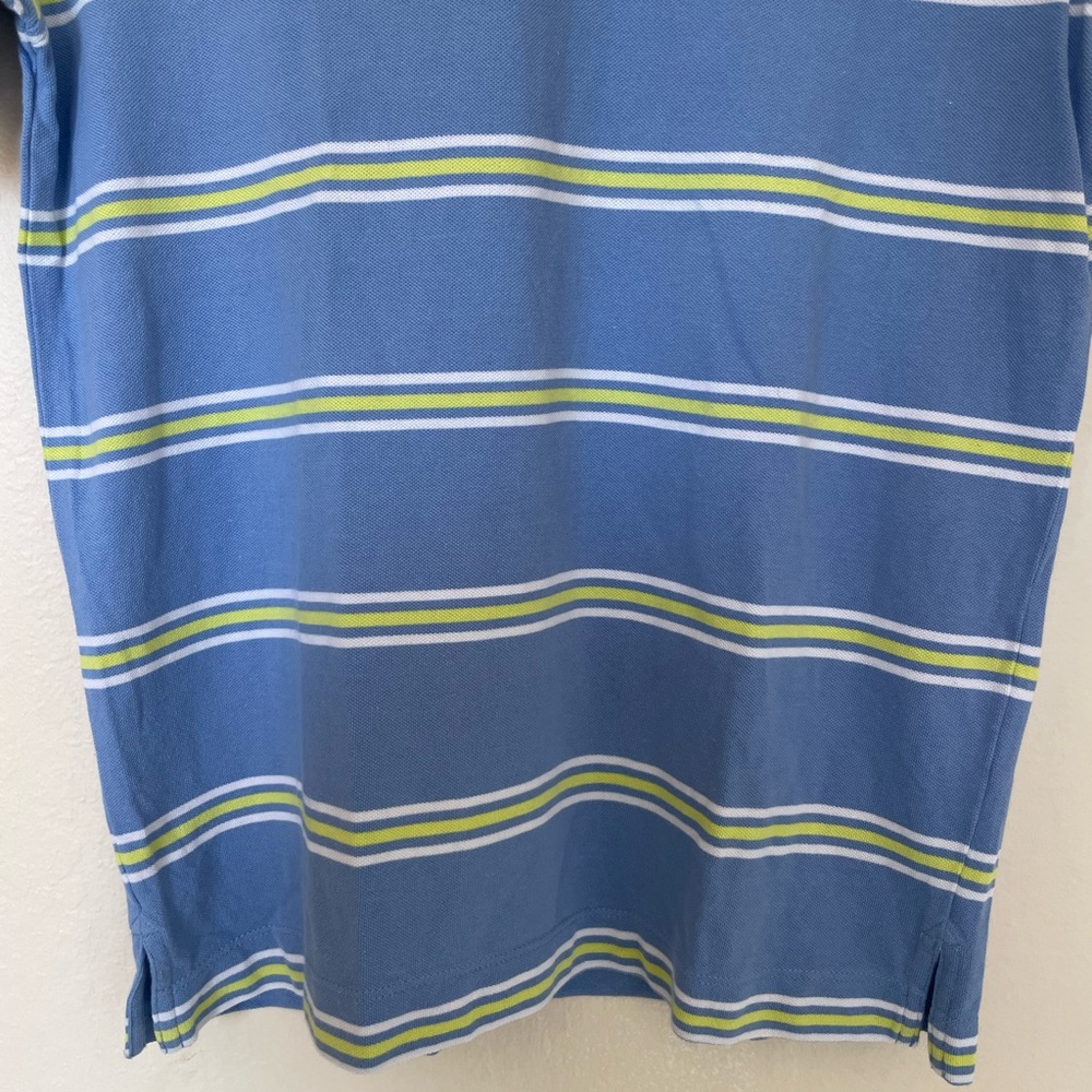 Murphy & NYE Nautica Striped Blue Polo Shirt 100% Cotton - Picture 8 of 12